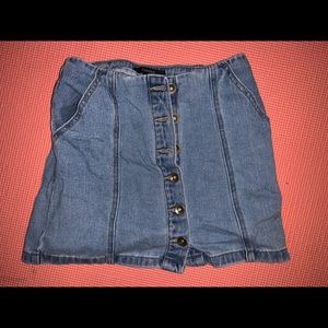 Jean skirt